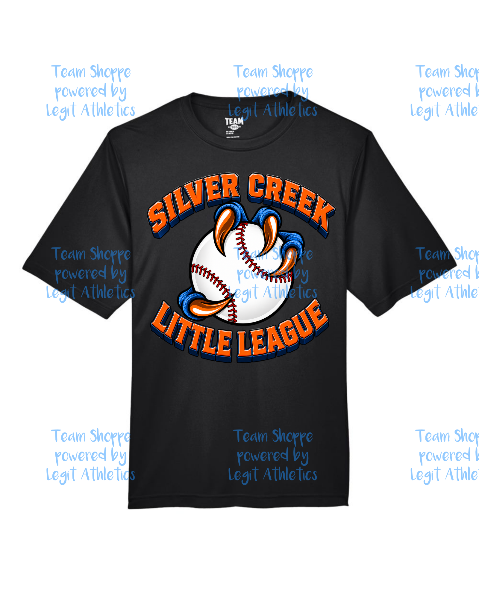 Adult or Youth Unisex Tshirt Silver Creek LL Baseball