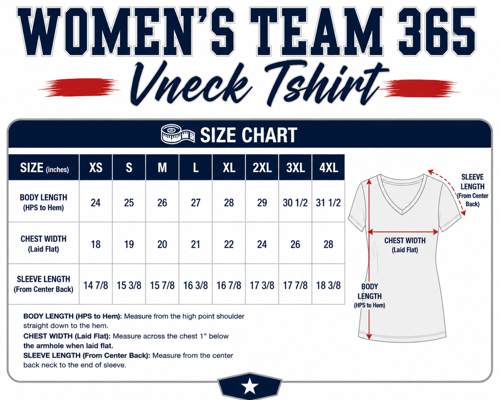 North Oldham Champs Women's Team 365 Drifit Vneck