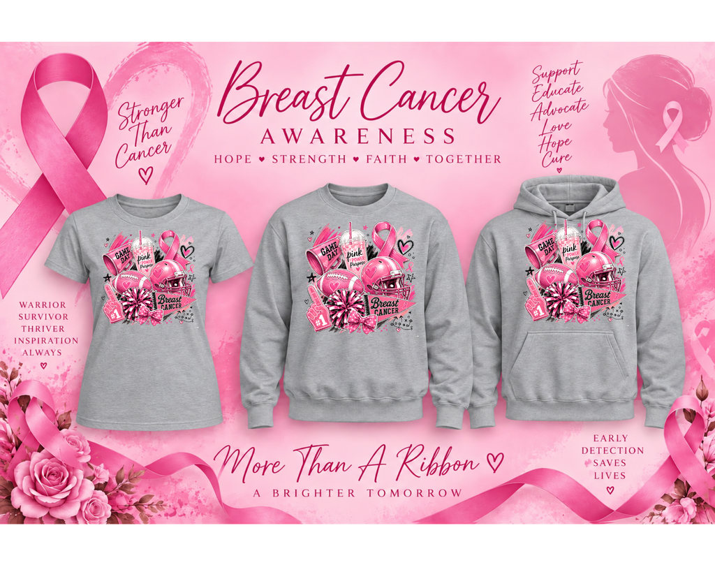 Breast Cancer Awareness Football Game Day