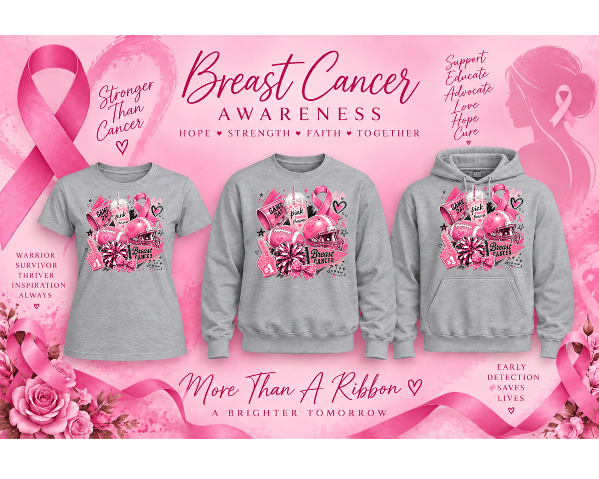 Breast Cancer Awareness Football Game Day