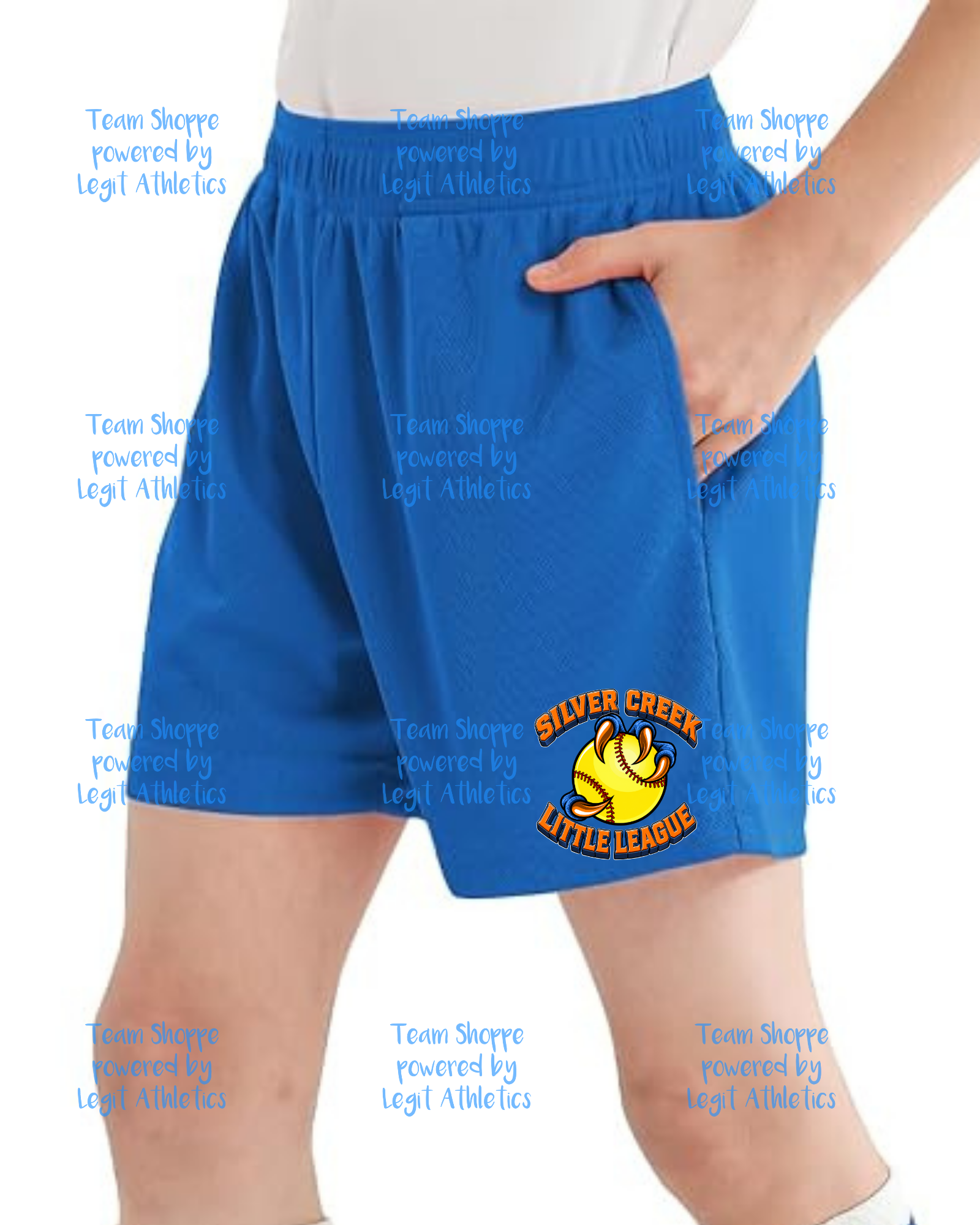 Youth Unisex Shorts Silver Creek LL ~ Softball