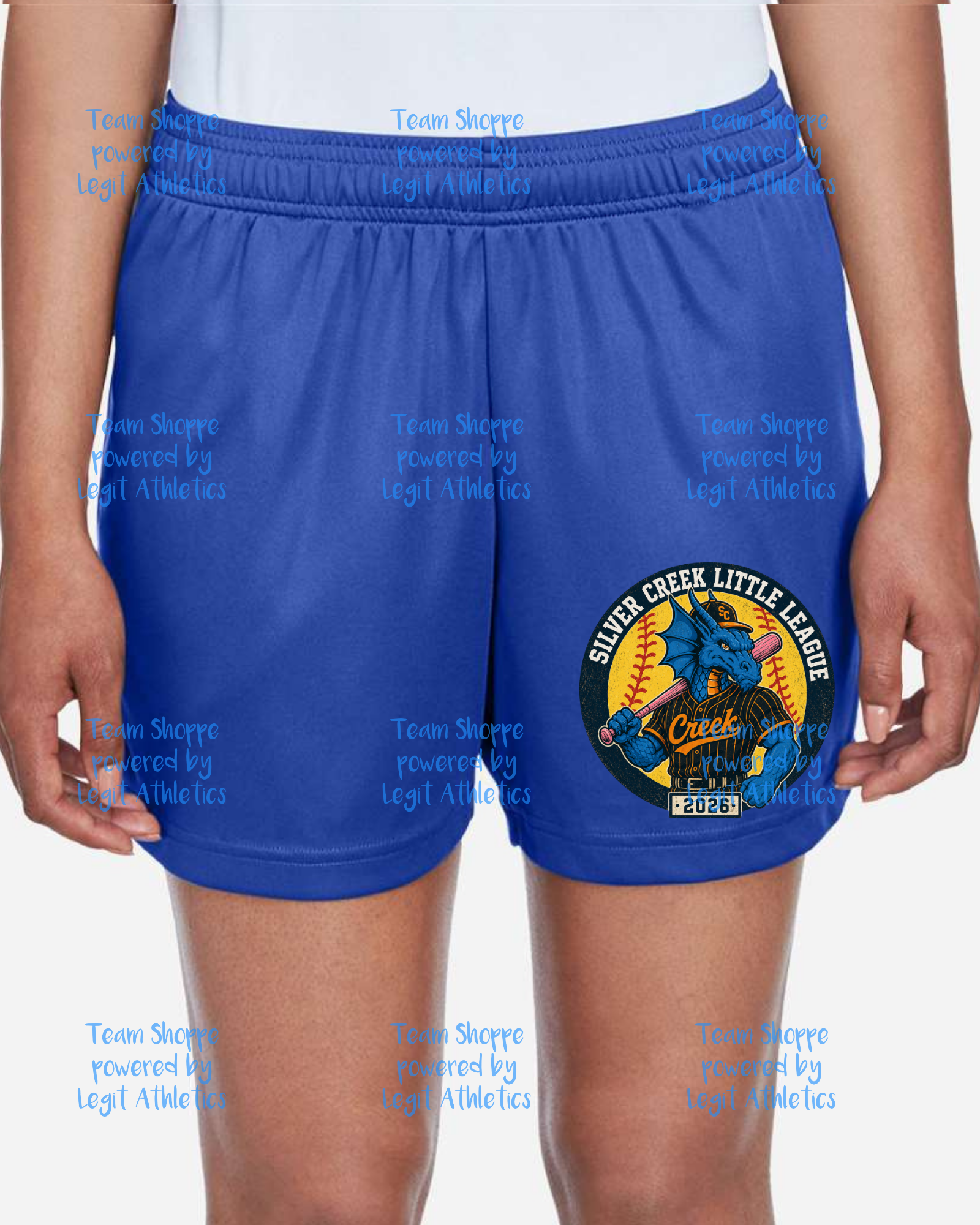 Women's 4.5" Inseam Drifit Shorts ~ Silver Creek LL ~ Softball