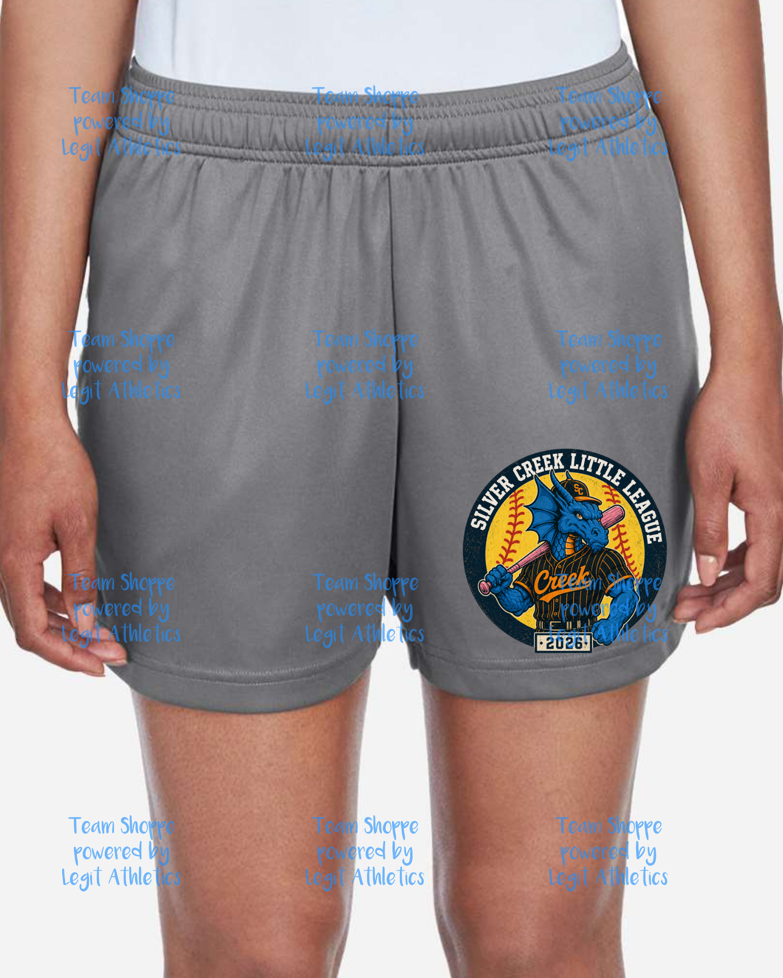 Women's 4.5" Inseam Drifit Shorts ~ Silver Creek LL ~ Softball