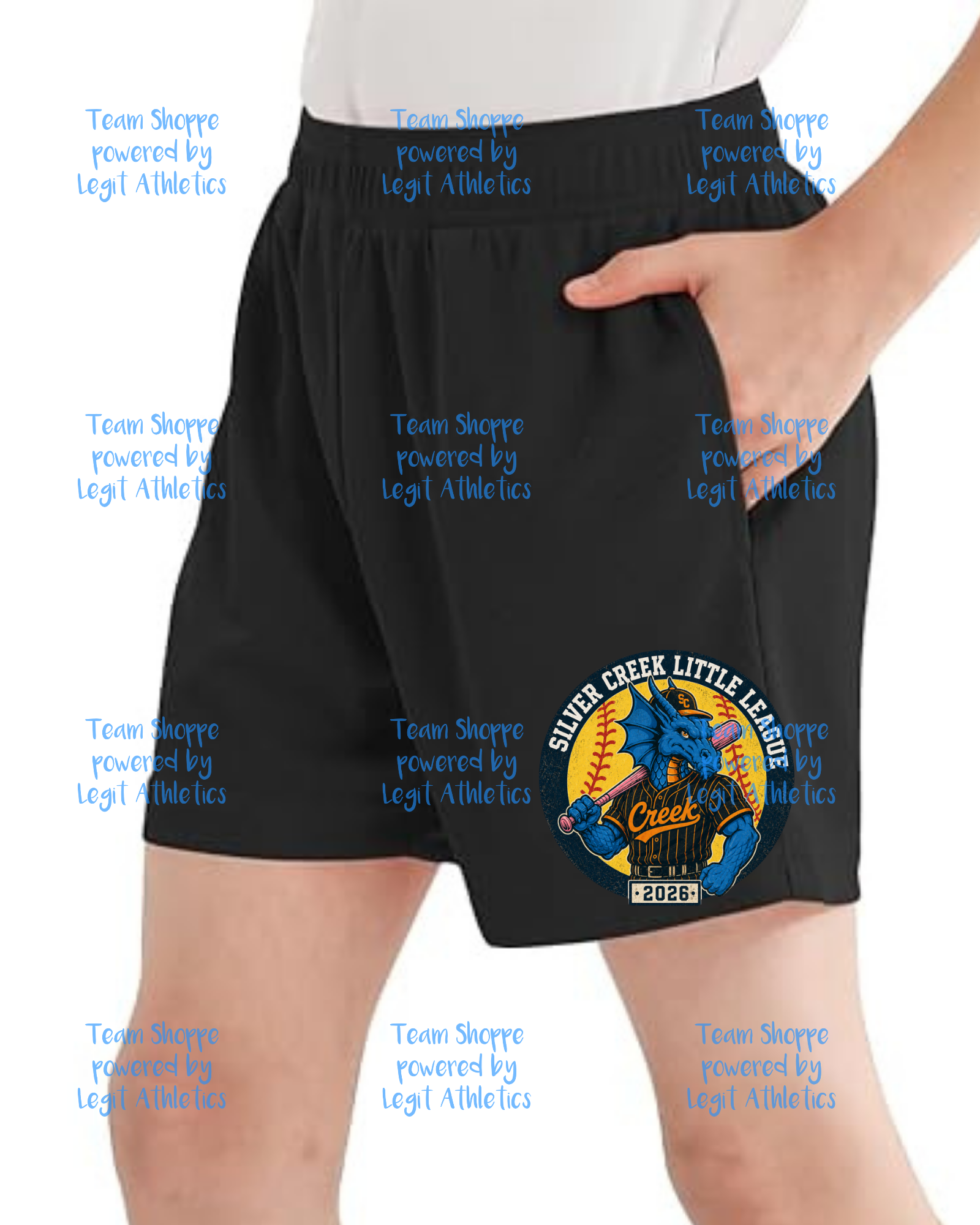 Youth Unisex Shorts Silver Creek LL ~ Softball