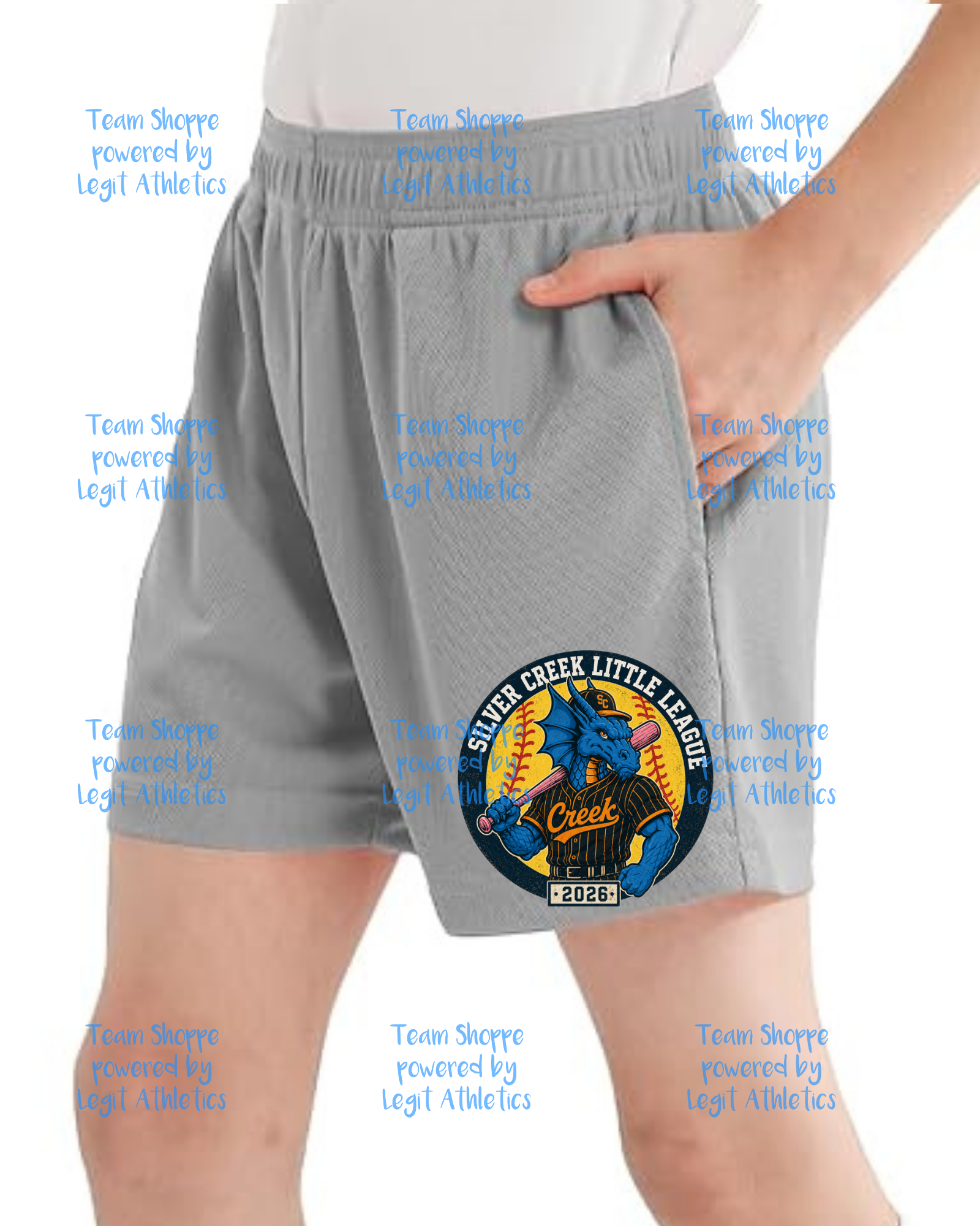 Youth Unisex Shorts Silver Creek LL ~ Softball