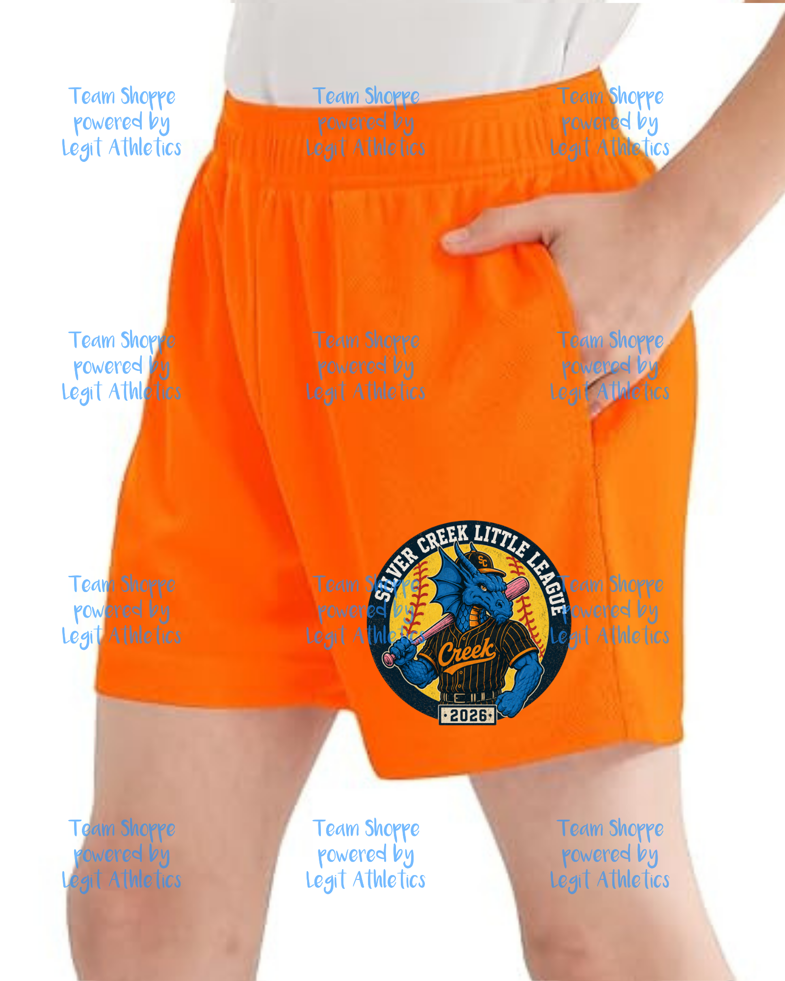 Youth Unisex Shorts Silver Creek LL ~ Softball