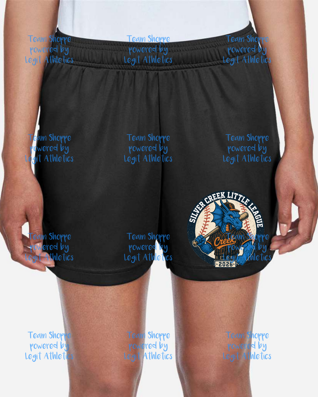 Women's 4.5" Inseam Drifit Shorts ~ Silver Creek LL ~ Baseball