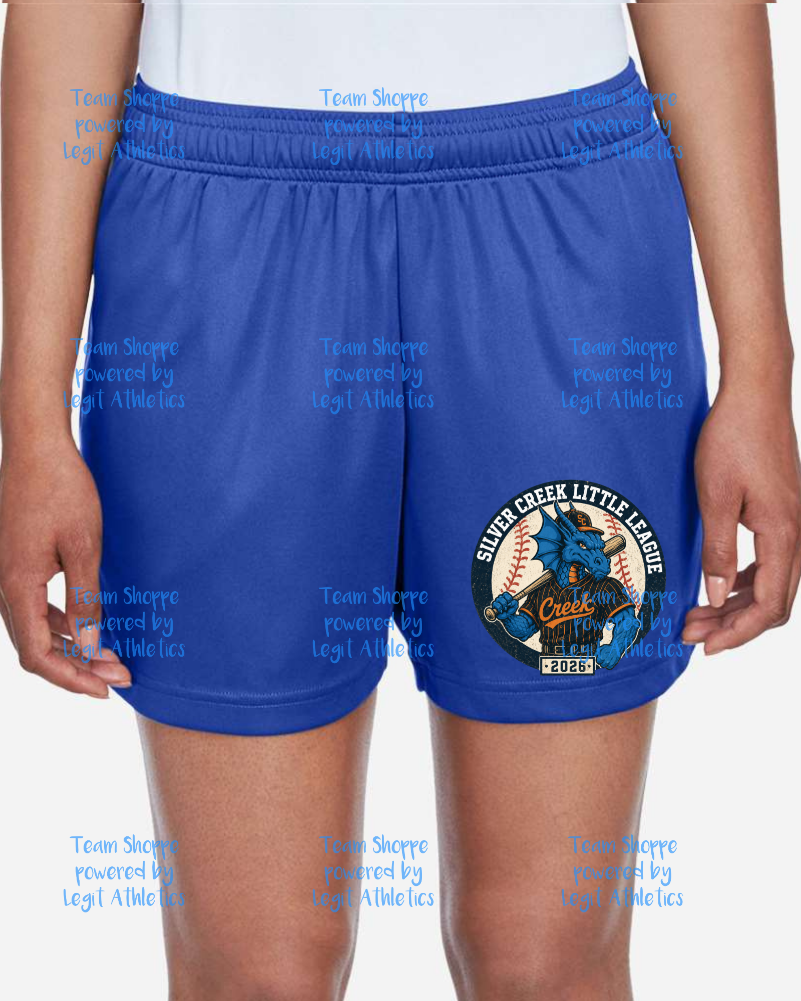 Women's 4.5" Inseam Drifit Shorts ~ Silver Creek LL ~ Baseball