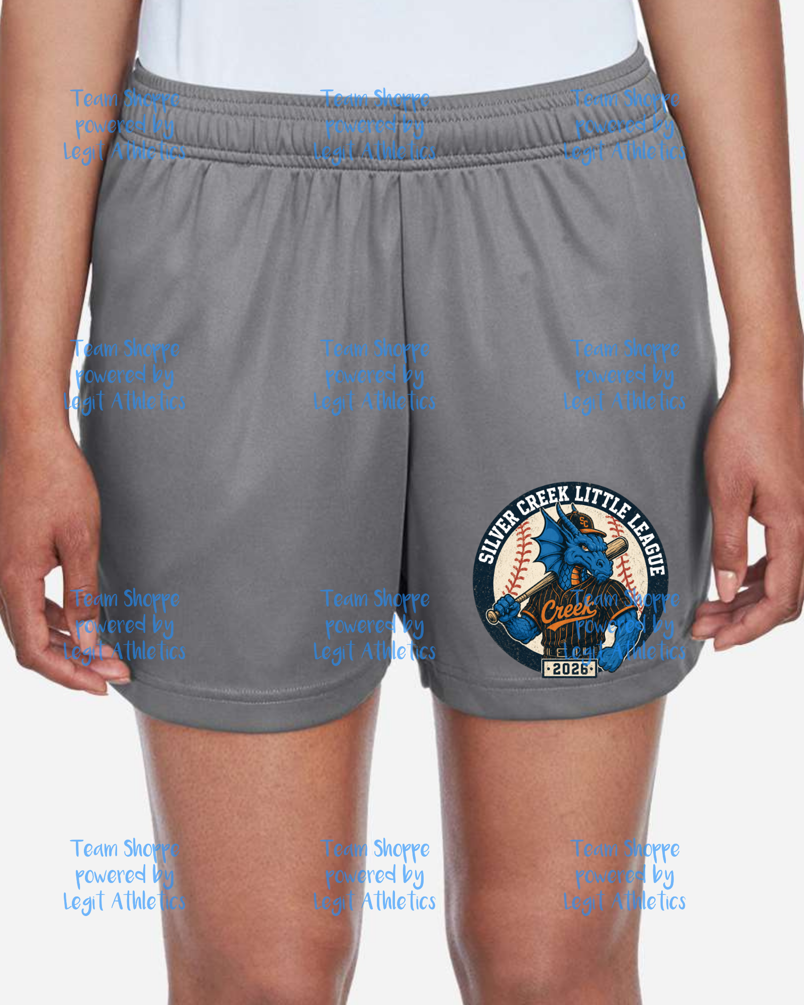Women's 4.5" Inseam Drifit Shorts ~ Silver Creek LL ~ Baseball