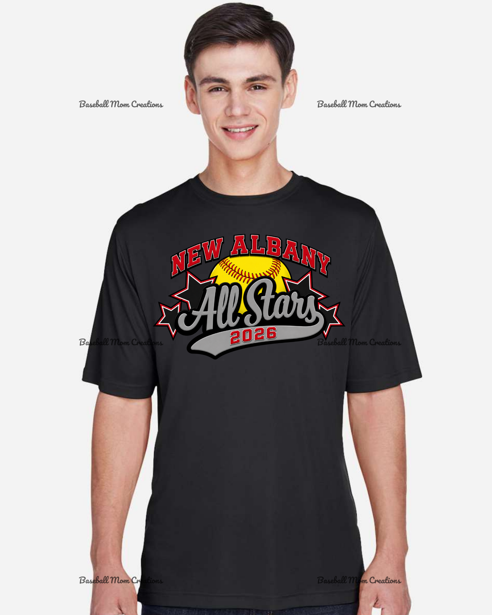 Adult or Youth Drifit Tshirt New Albany LL Softball