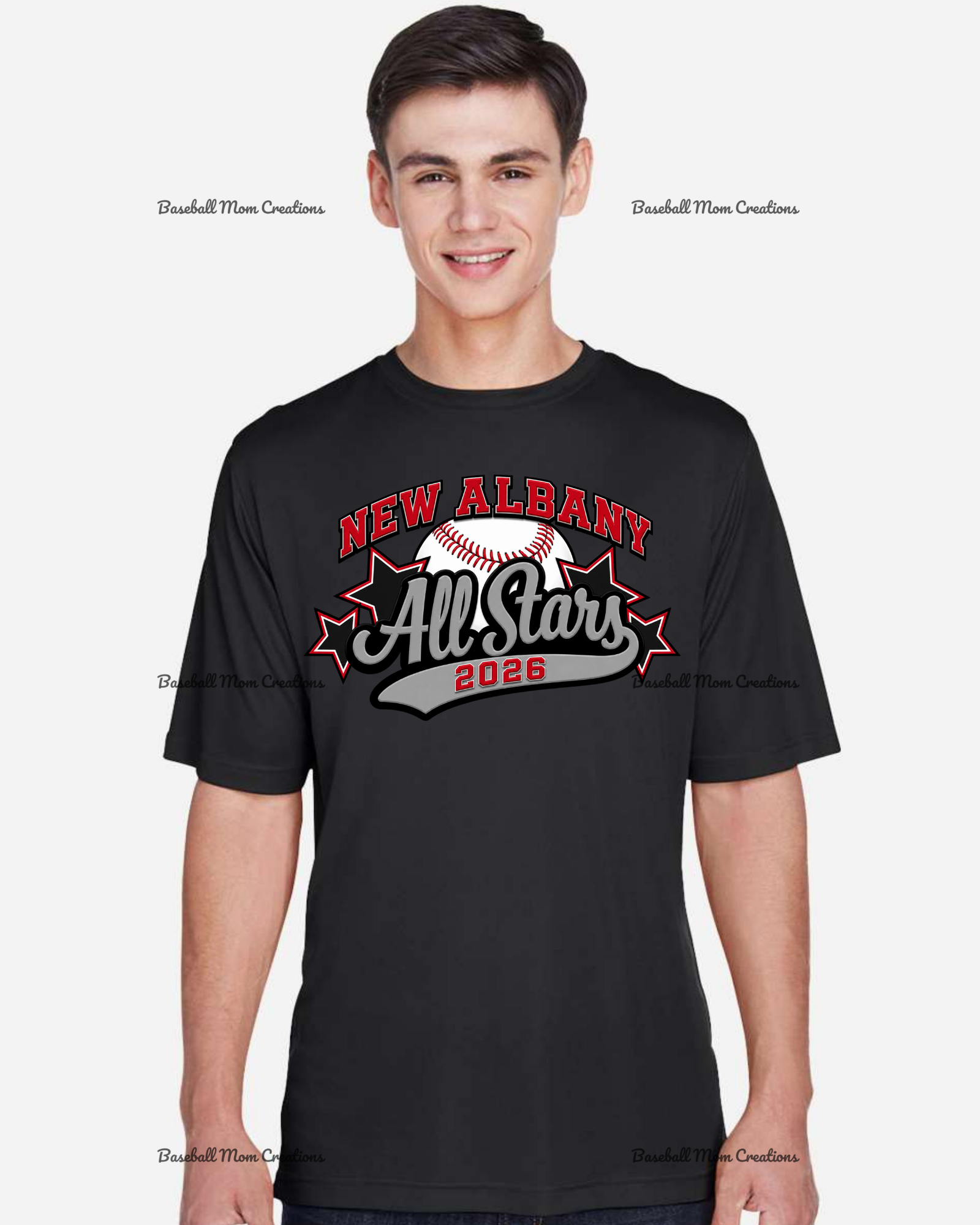 Adult or Youth Drifit Tshirt New Albany LL Baseball