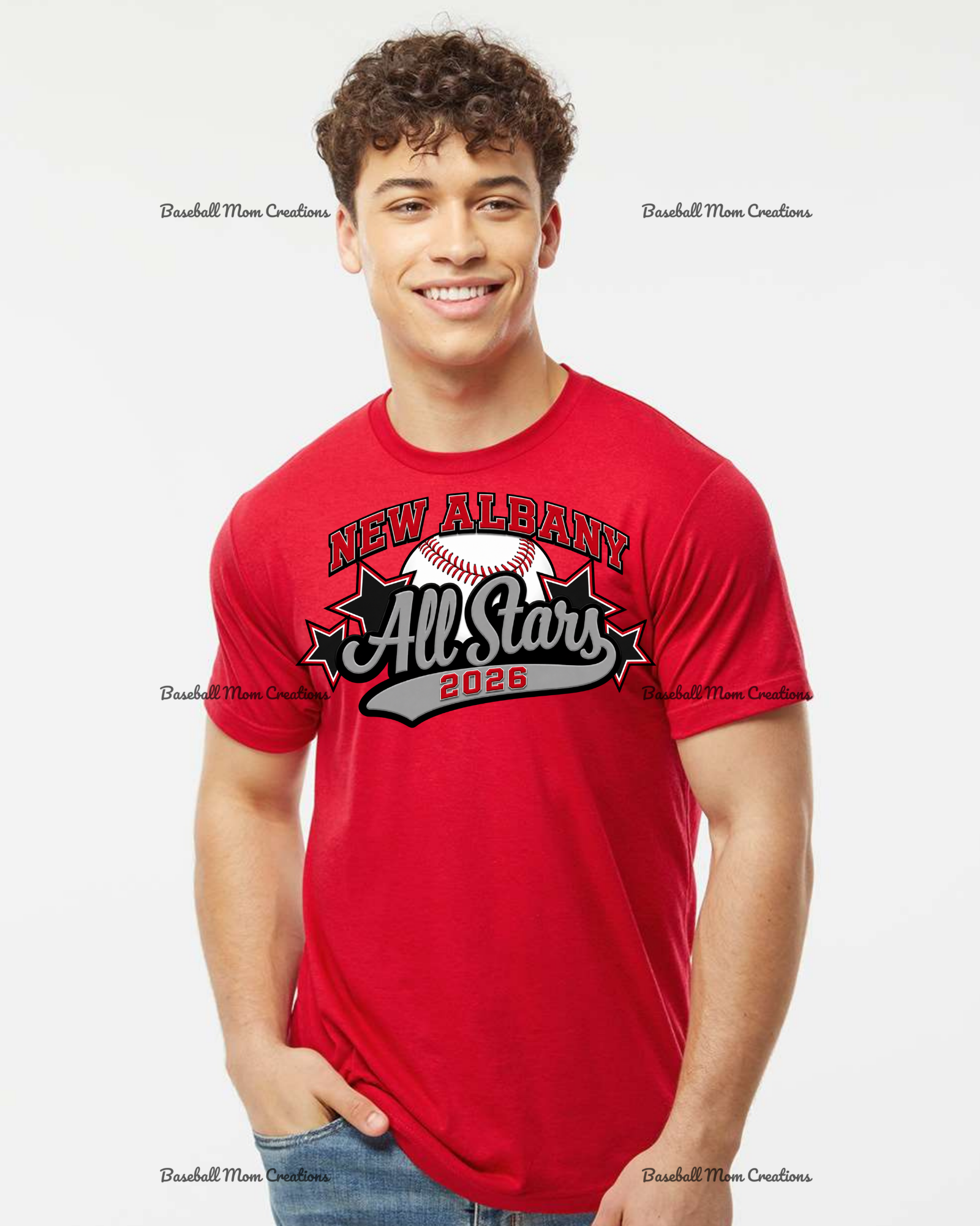 Adult or Youth Drifit Tshirt New Albany LL Baseball
