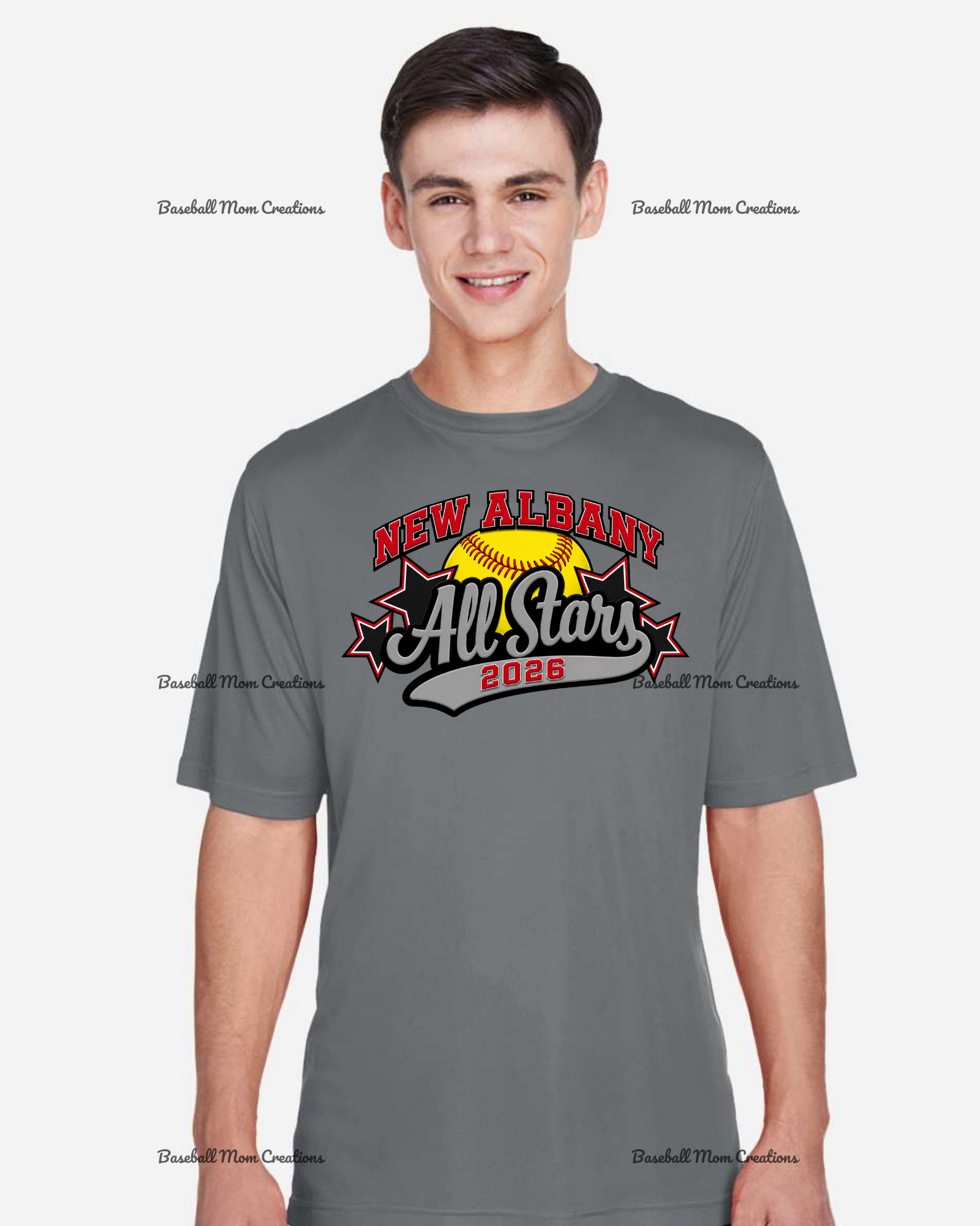 Adult or Youth Drifit Tshirt New Albany LL Softball