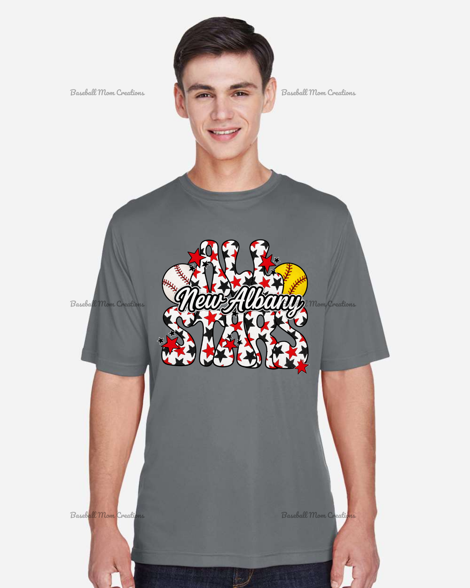 Adult or Youth Drifit Tshirt New Albany LL Baseball & Softball