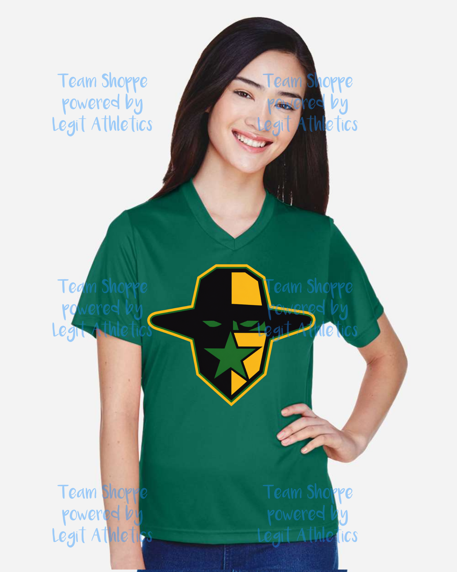 Bandidos Women's Team 365 Drifit Vneck