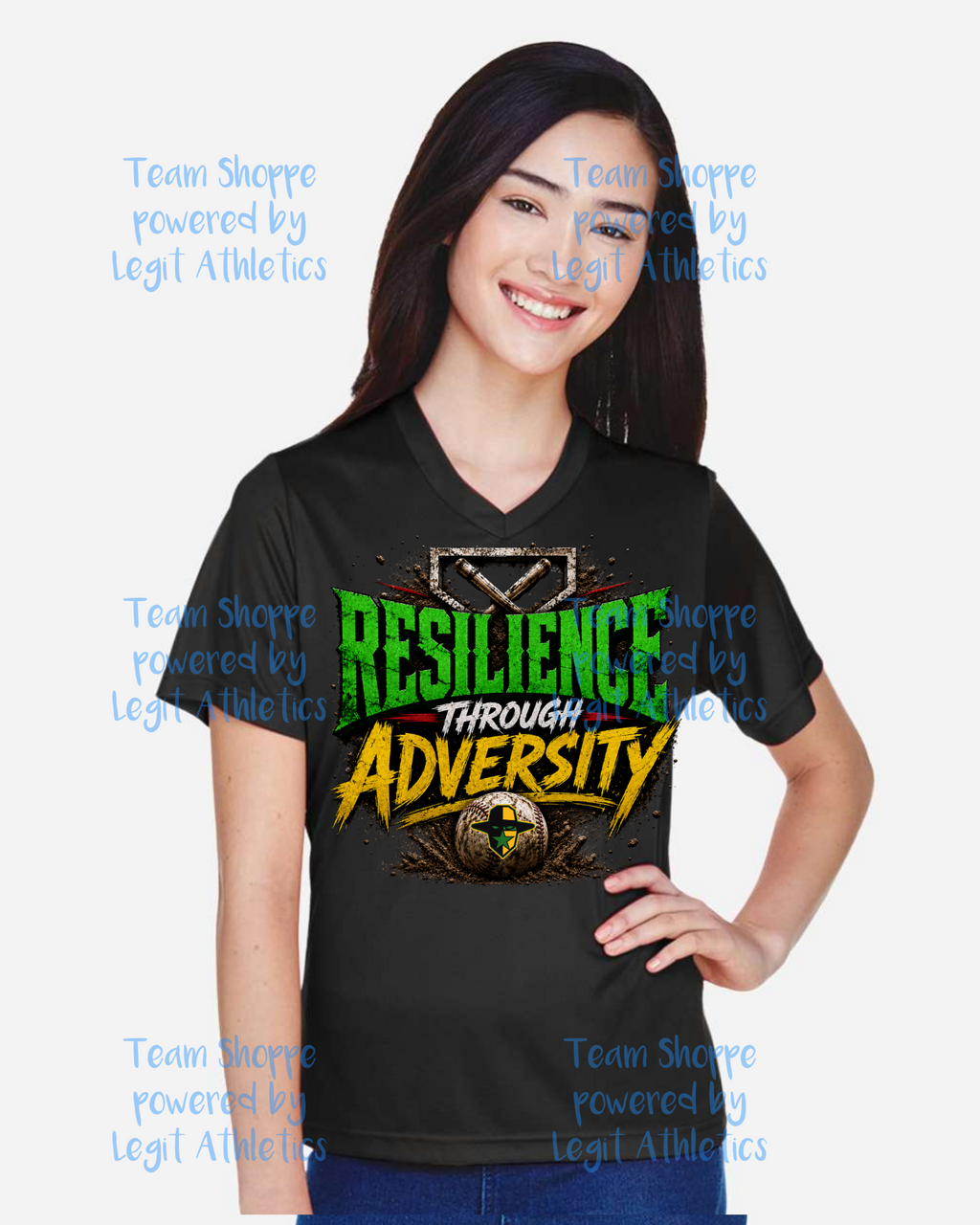Banditos Women's Team 365 Drifit Vneck