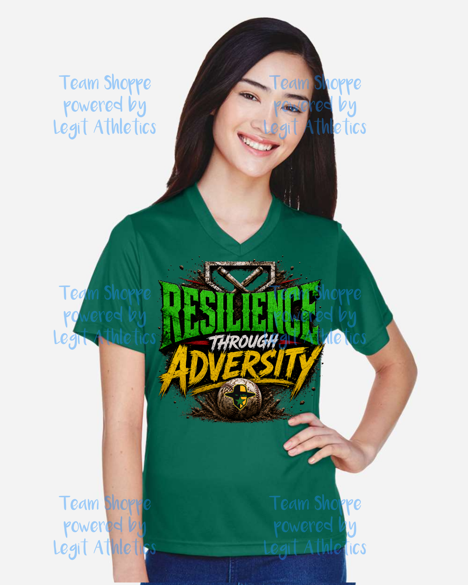 Bandidos Women's Team 365 Drifit Vneck