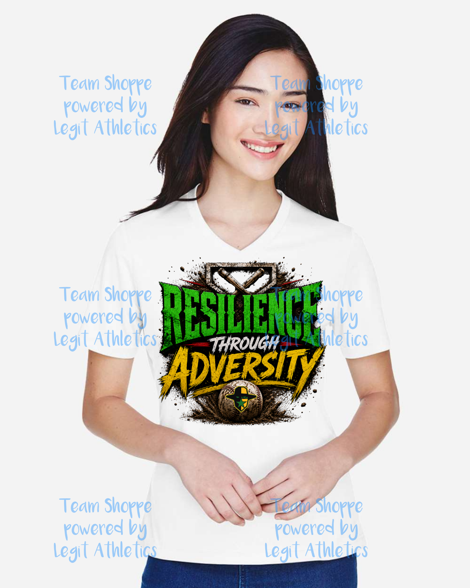 Bandidos Women's Team 365 Drifit Vneck