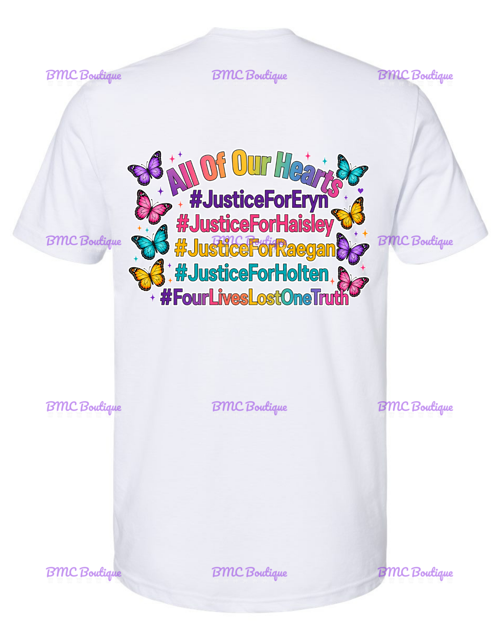 Four Lives Were Lost Tshirt SUBLIMATION option ~ ADULT