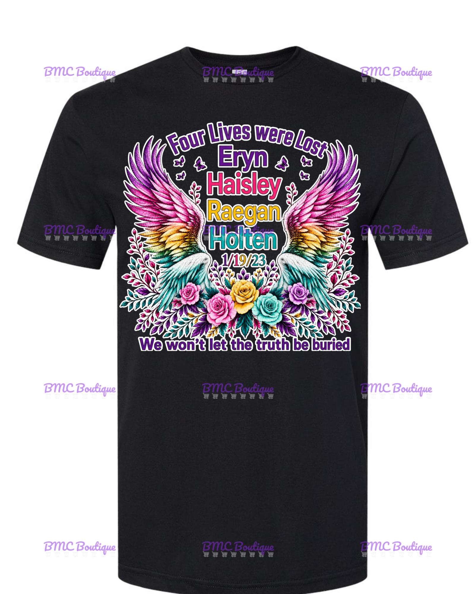 ADULT Four Lives Were Lost Tshirt DTF option