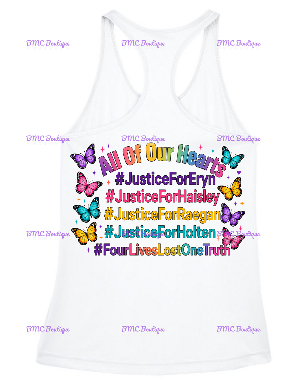 Four Lives Were Lost Tshirt SUBLIMATION option ~ ADULT