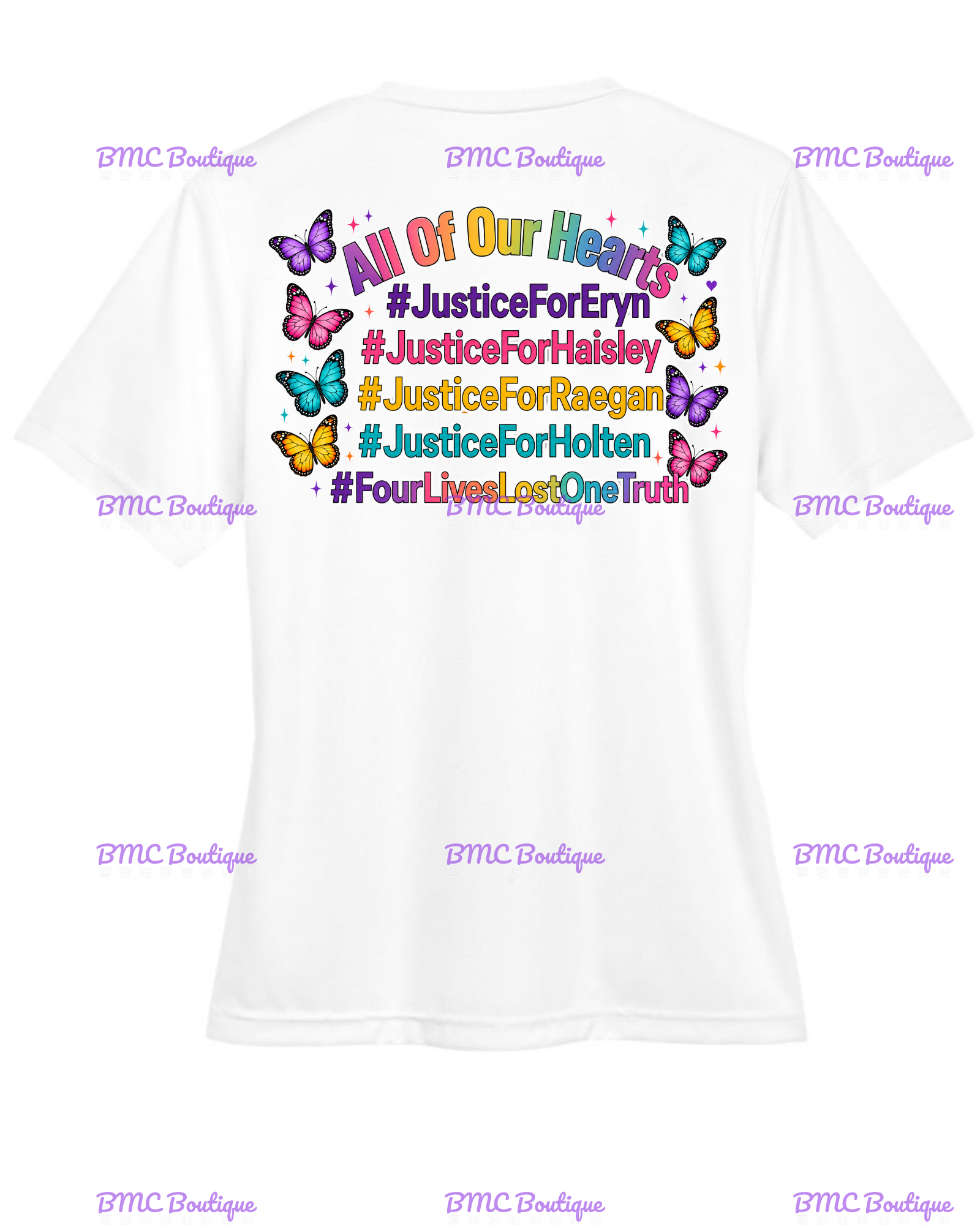 Four Lives Were Lost Tshirt SUBLIMATION option ~ ADULT