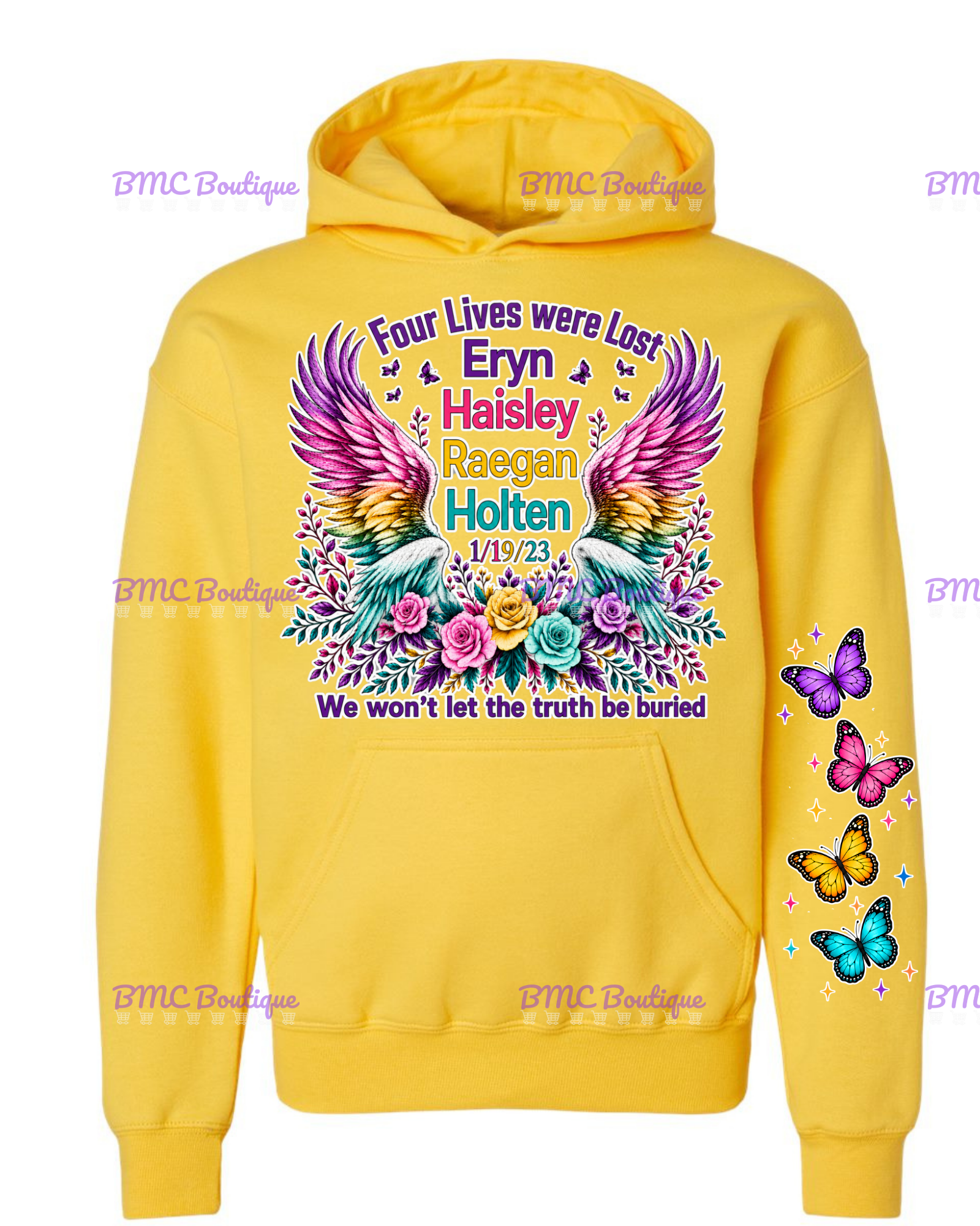 ADULT Four Lives Were Lost Hoodie DTF option