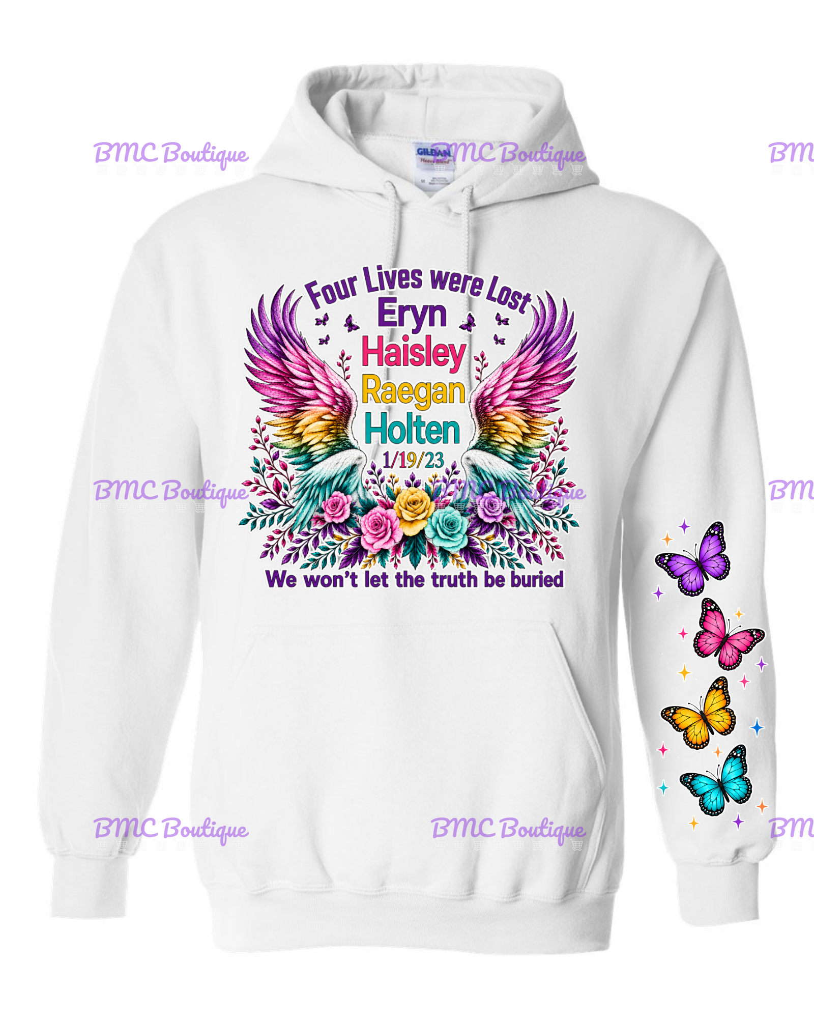 ADULT Four Lives Were Lost Hoodie DTF option