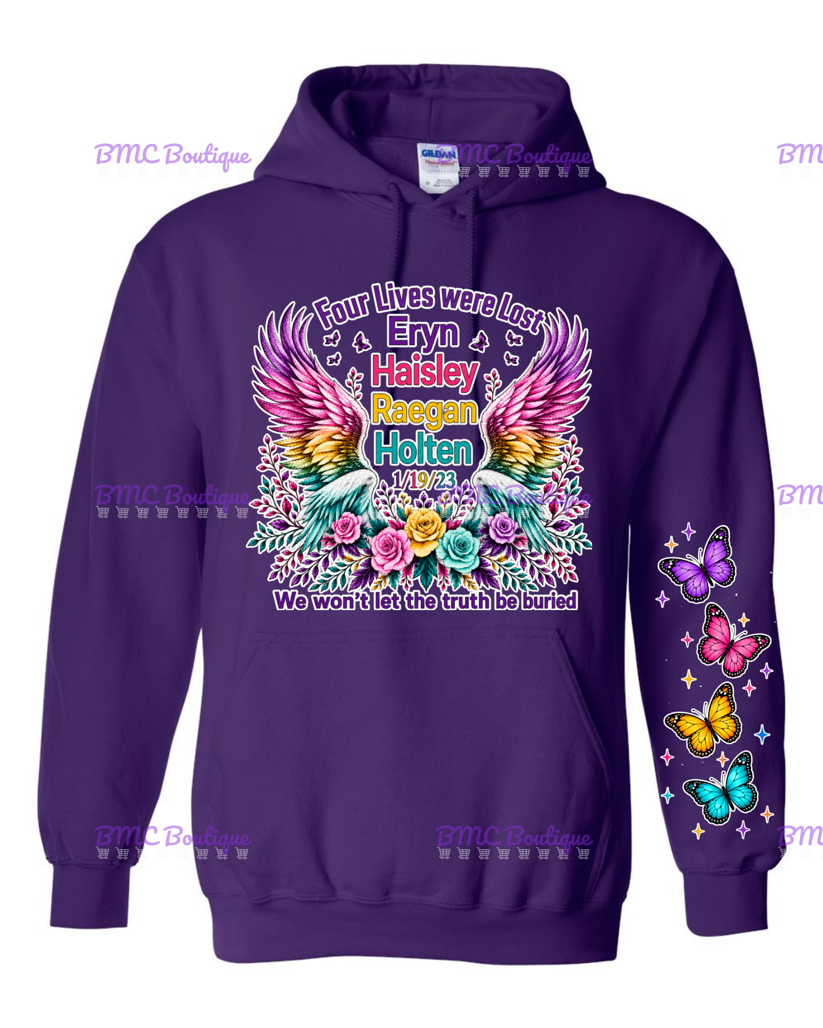 ADULT Four Lives Were Lost Hoodie DTF option