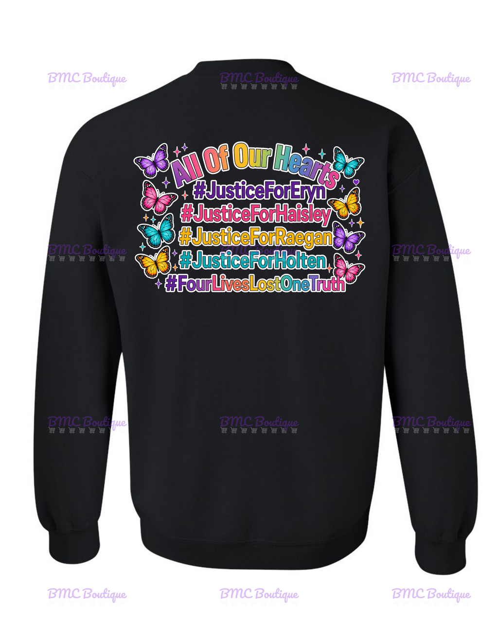 ADULT Four Lives Were Lost CREWNECK SWEATSHIRT DTF option