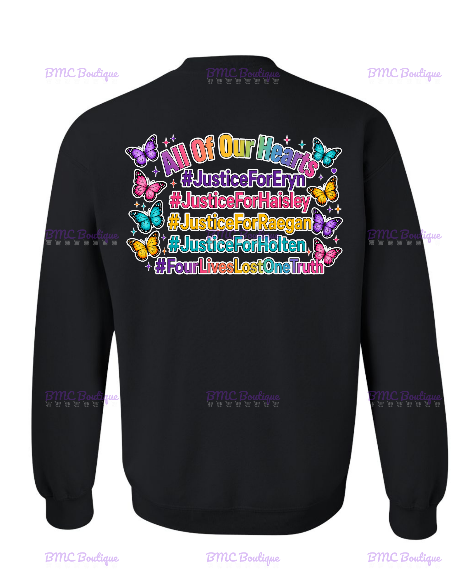 ADULT Four Lives Were Lost CREWNECK SWEATSHIRT DTF option