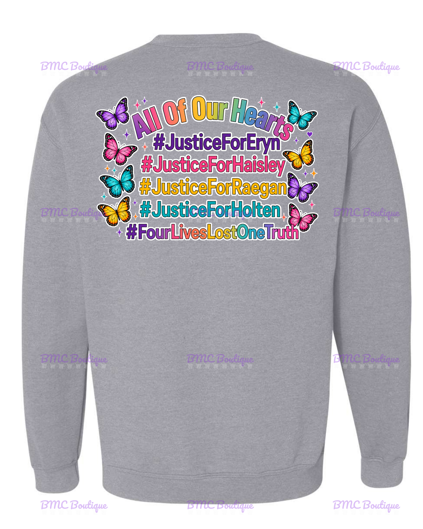 ADULT Four Lives Were Lost CREWNECK SWEATSHIRT DTF option