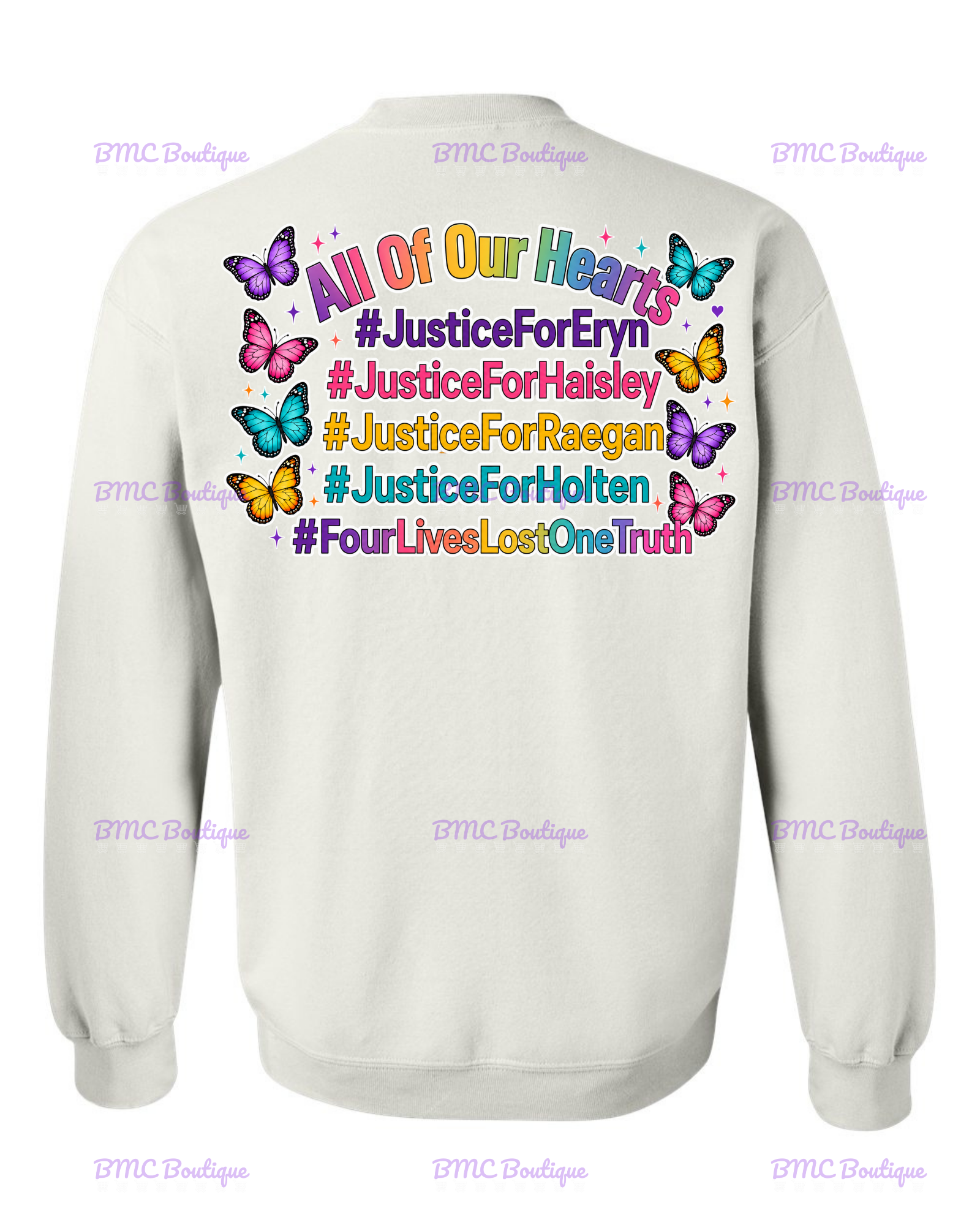 ADULT Four Lives Were Lost CREWNECK SWEATSHIRT DTF option