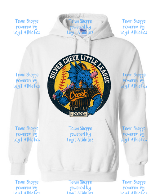 Adult or Youth Silver Creek Hoodie~Softball