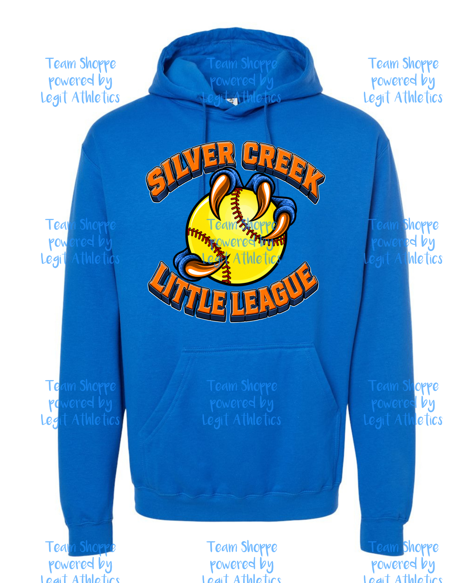Adult or Youth Silver Creek Hoodie~Softball