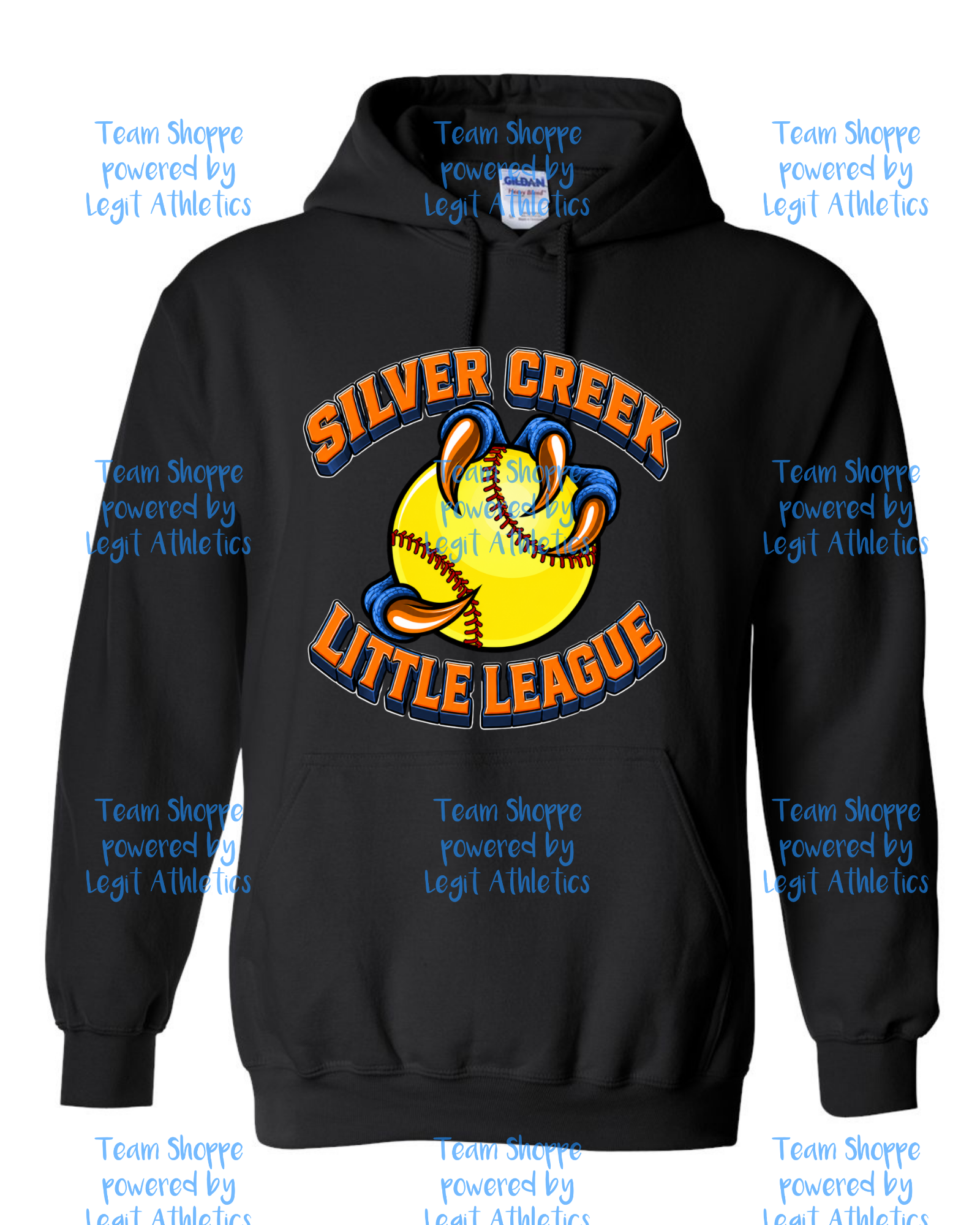 Adult or Youth Silver Creek Hoodie~Softball