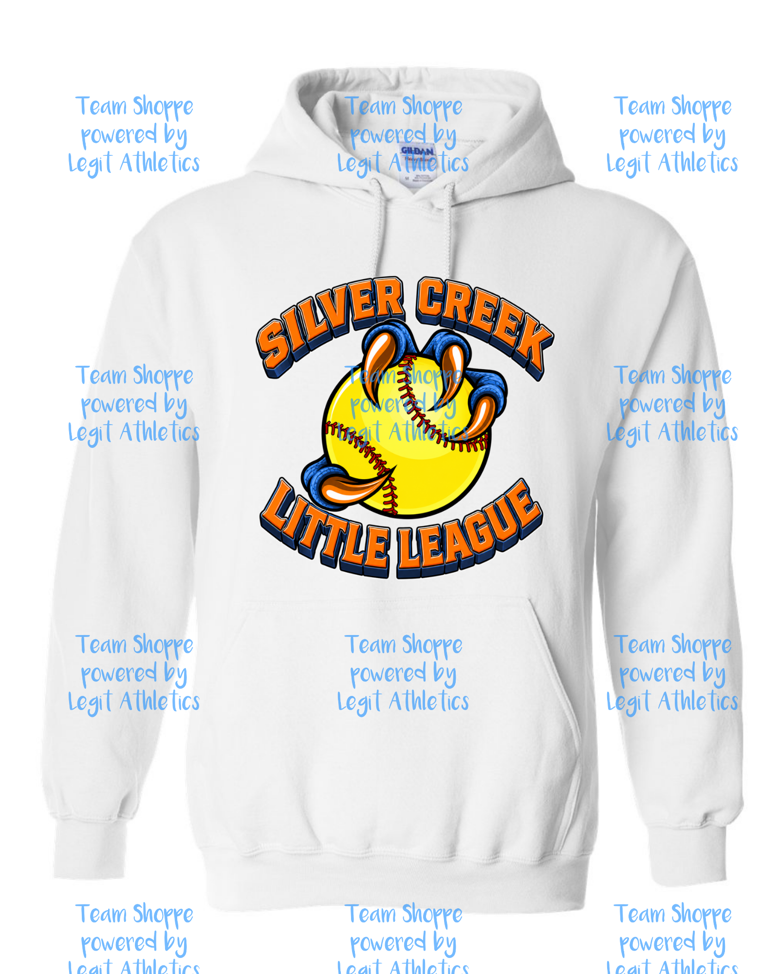 Adult or Youth Silver Creek Hoodie~Softball