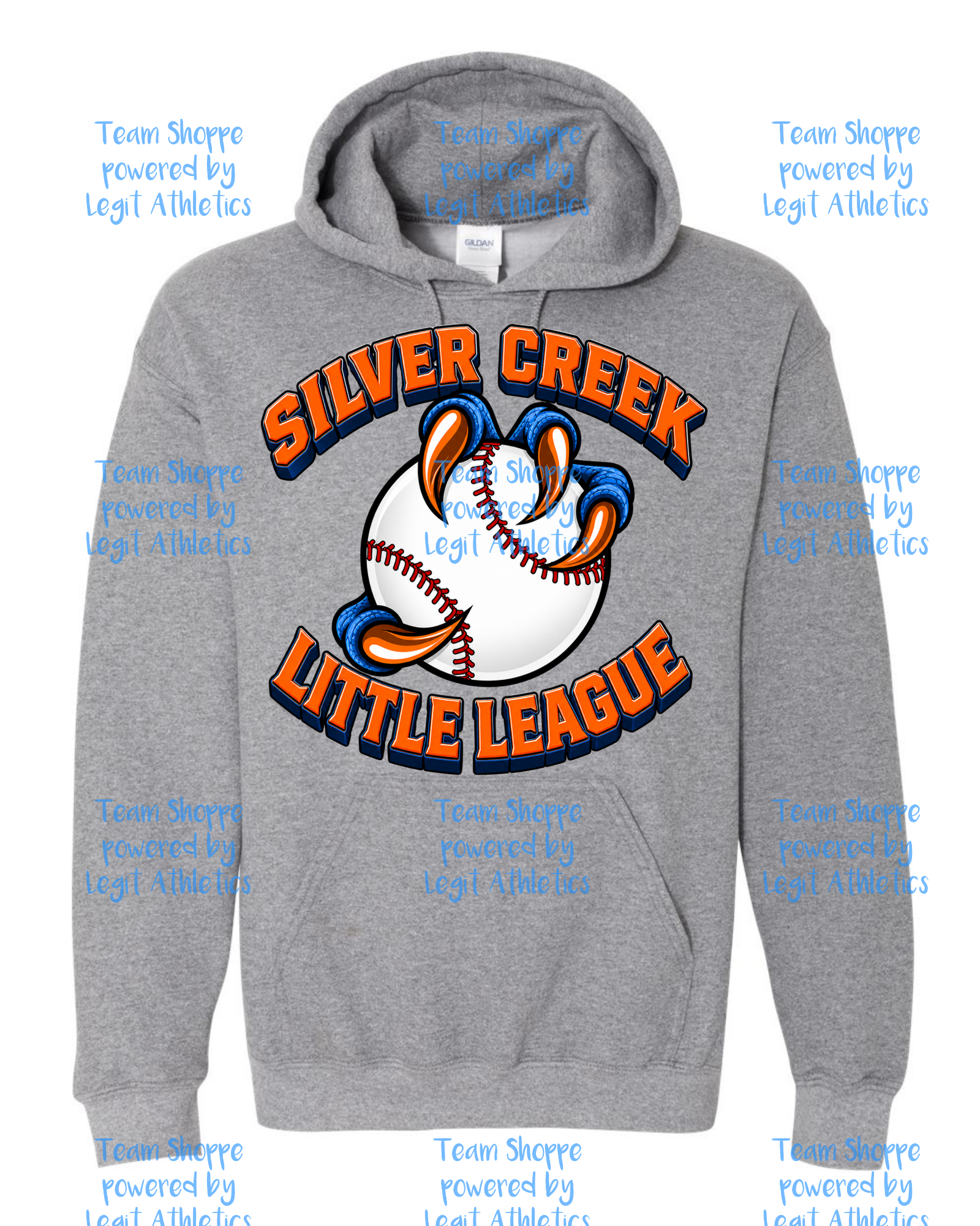 Adult or Youth Silver Creek Hoodie ~ Baseball