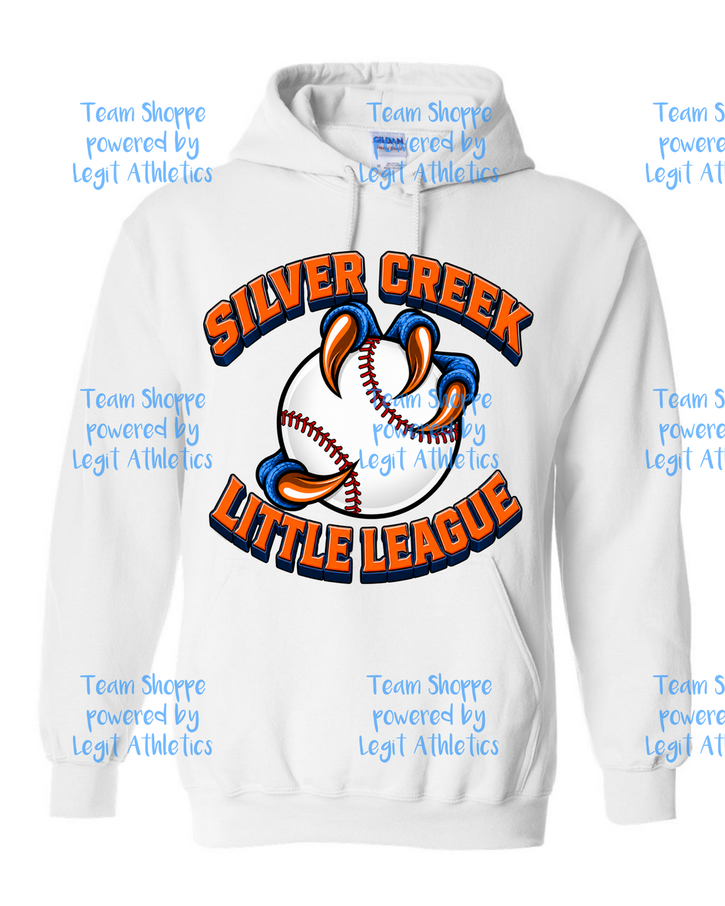 Adult or Youth Silver Creek Hoodie ~ Baseball