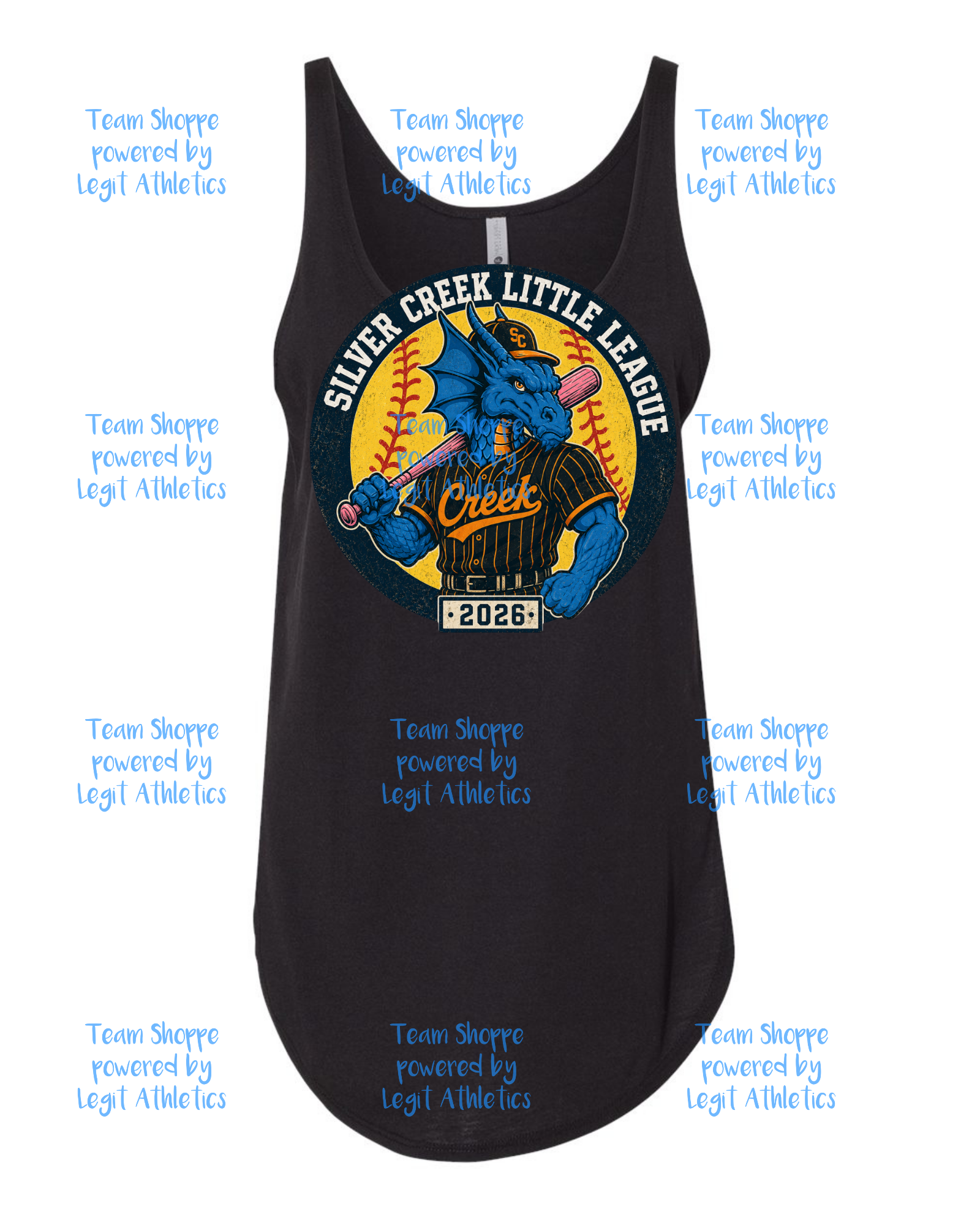 Women's Next Level Festival Tank Silver Creek LL Softball