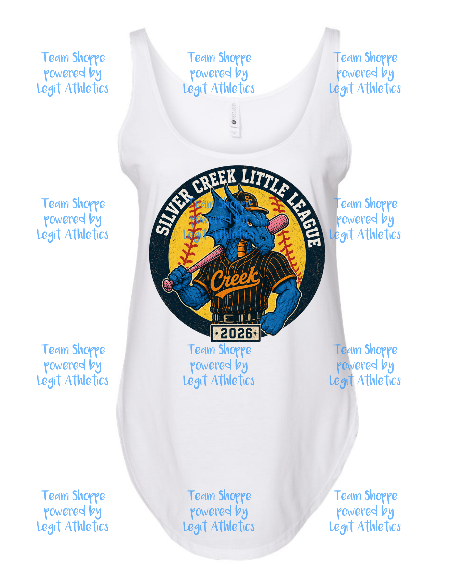 Women's Next Level Festival Tank Silver Creek LL Softball