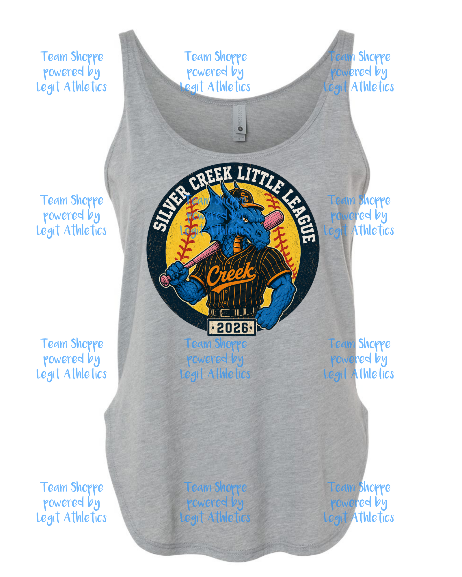 Women's Next Level Festival Tank Silver Creek LL Softball