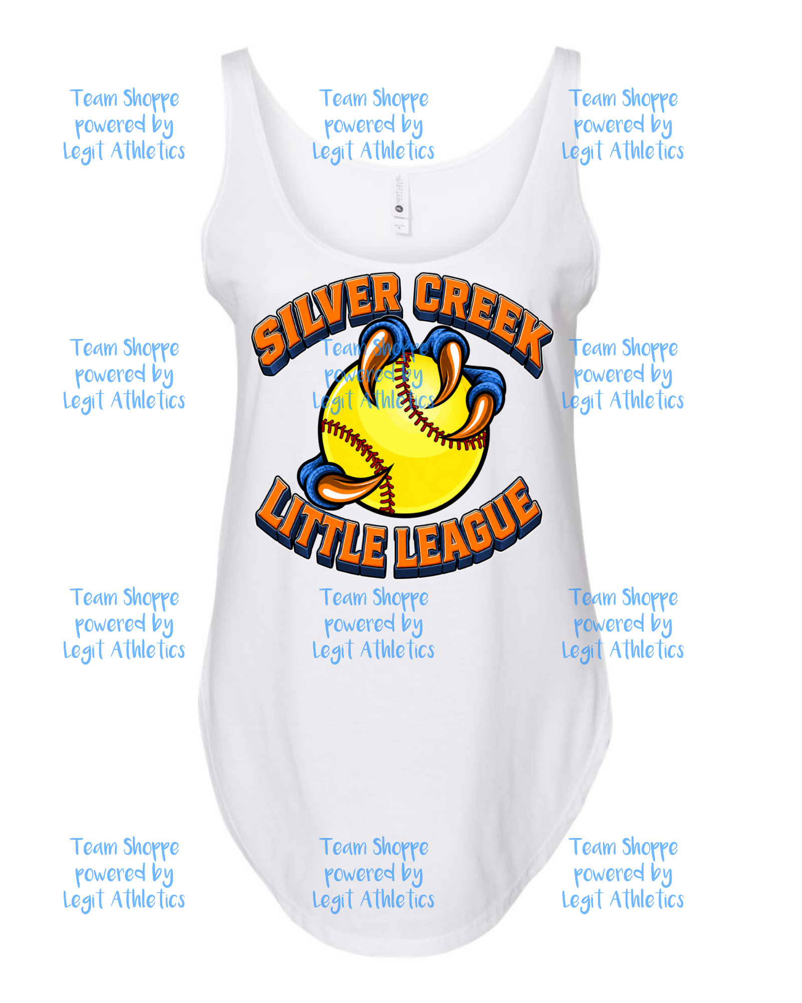 Women's Next Level Festival Tank Silver Creek LL Softball