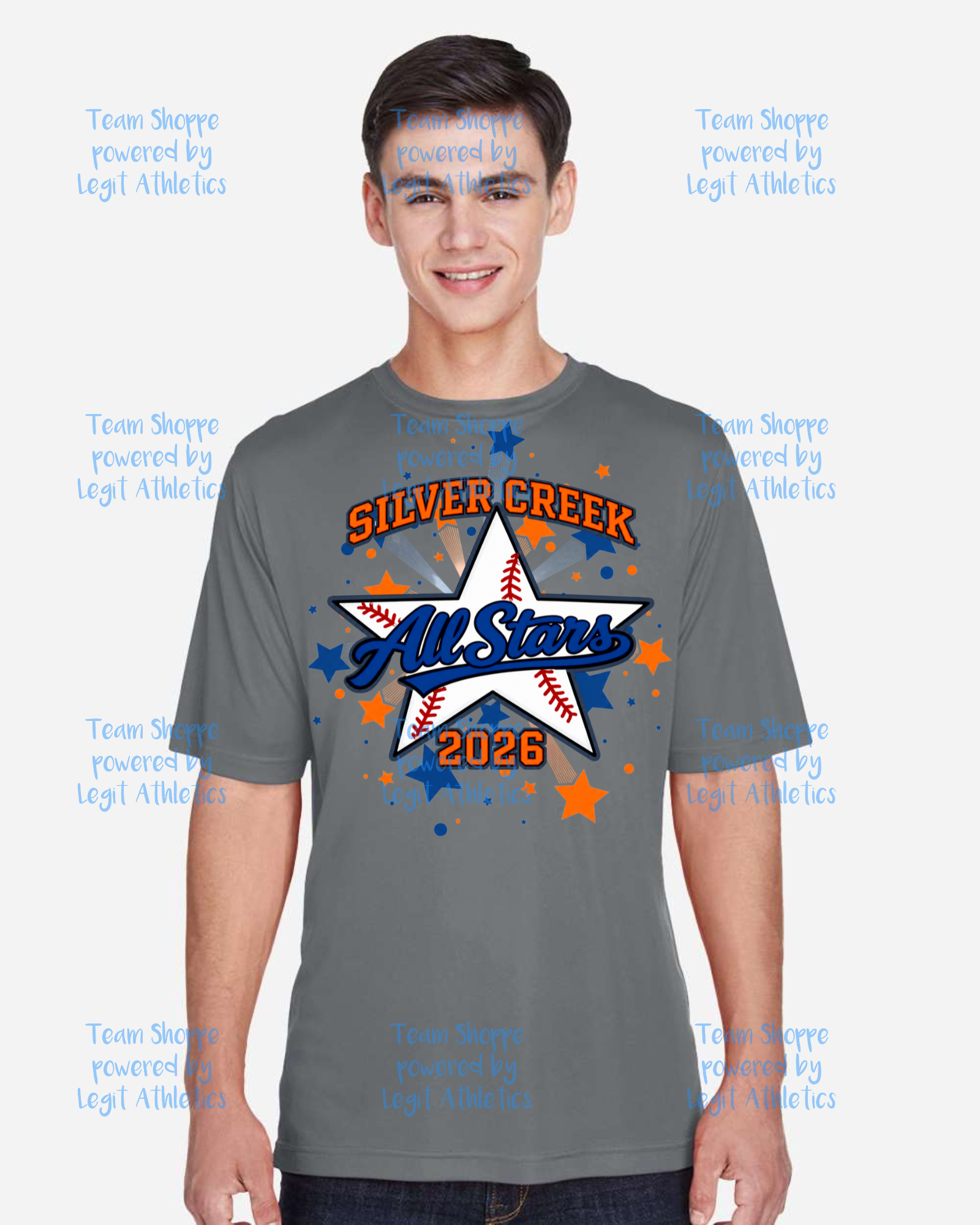 Adult or Youth Drifit Tshirt All Stars Baseball
