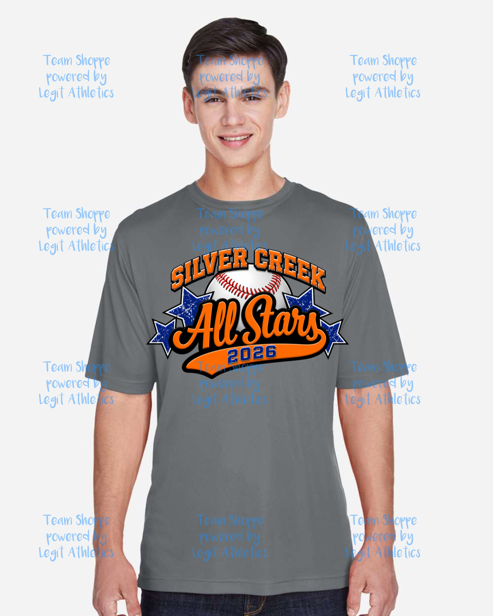 Adult or Youth Drifit Tshirt All Stars Baseball