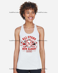 Women's Drifit Tank ~ New Albany LL All Stars Baseball with star burst