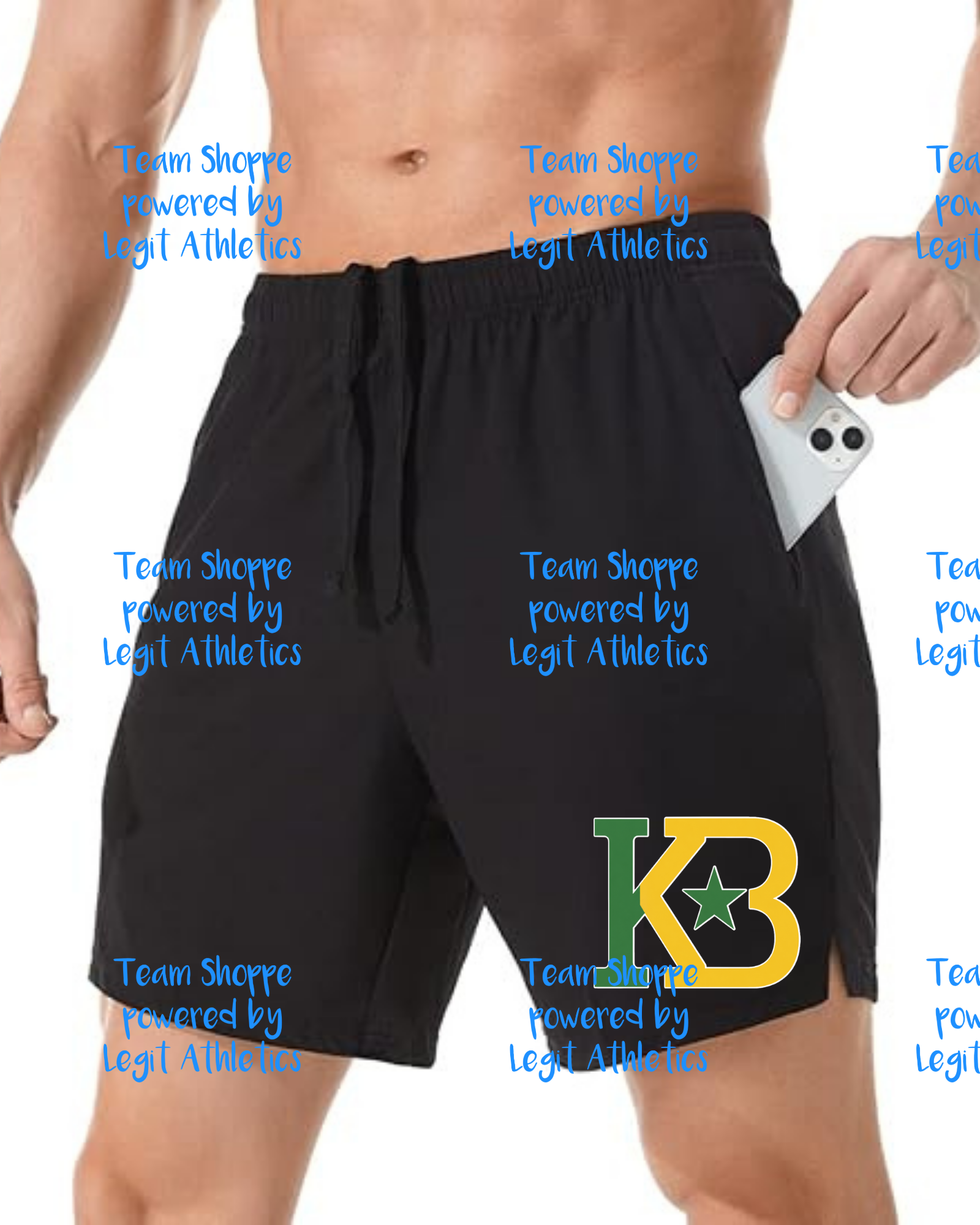 Bandidos Men's 7" Athletic Running Shorts