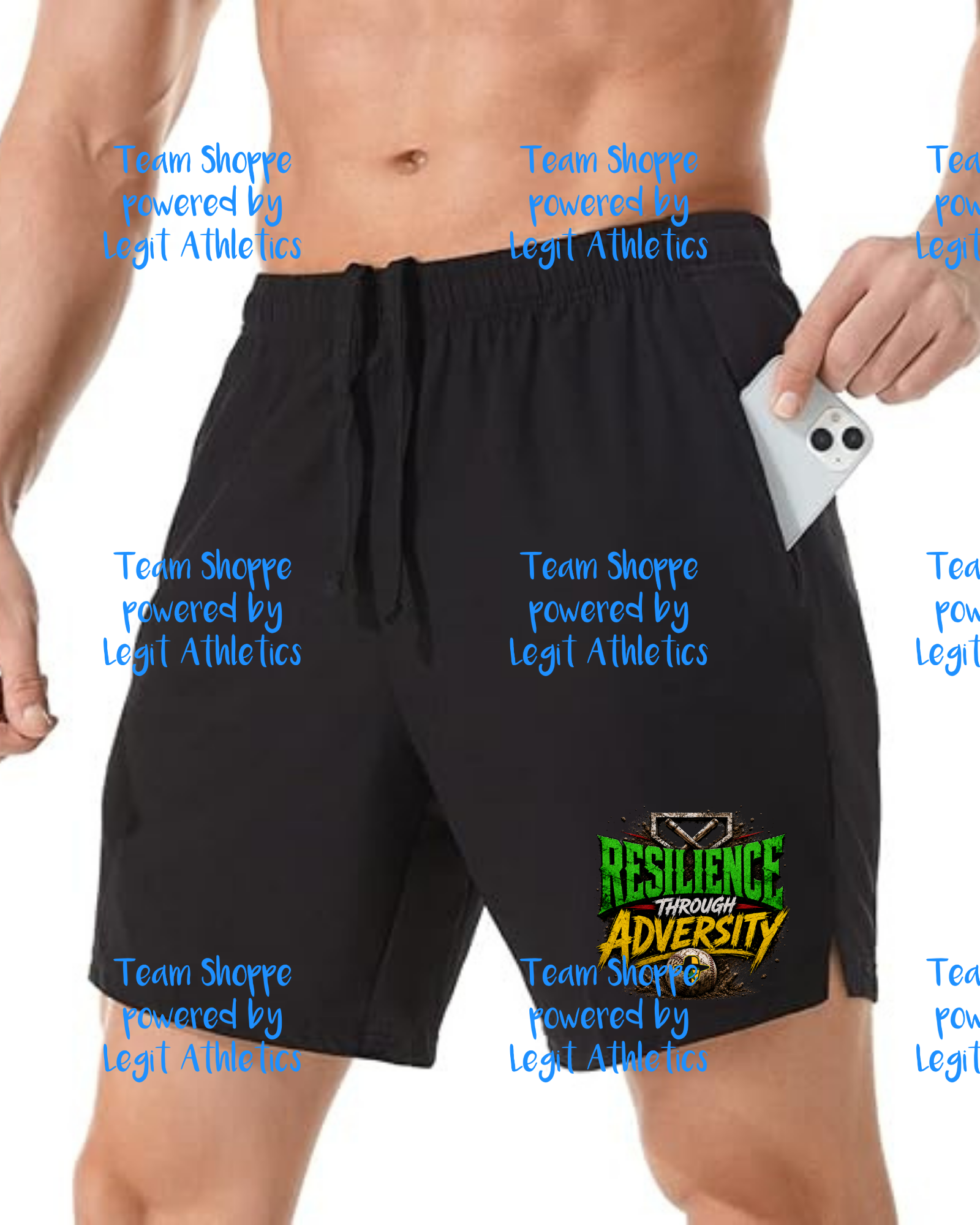 Bandidos Men's 7" Athletic Running Shorts