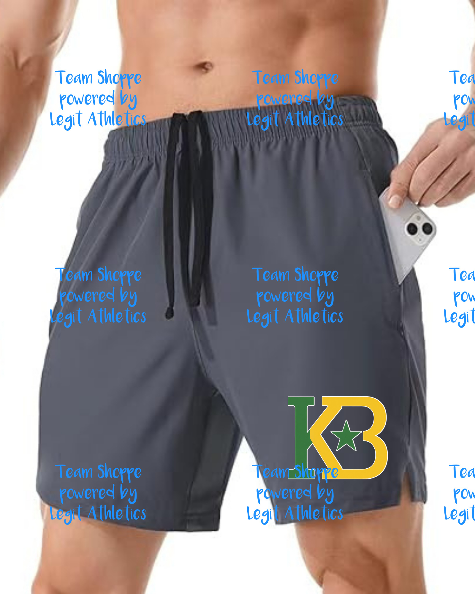 Bandidos Men's 7" Athletic Running Shorts