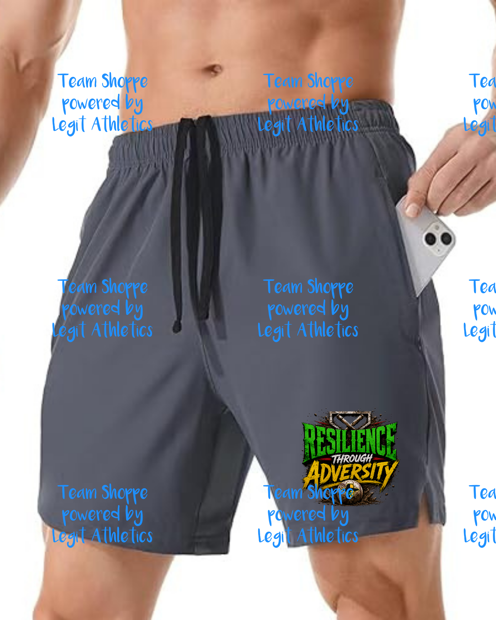 Bandidos Men's 7" Athletic Running Shorts